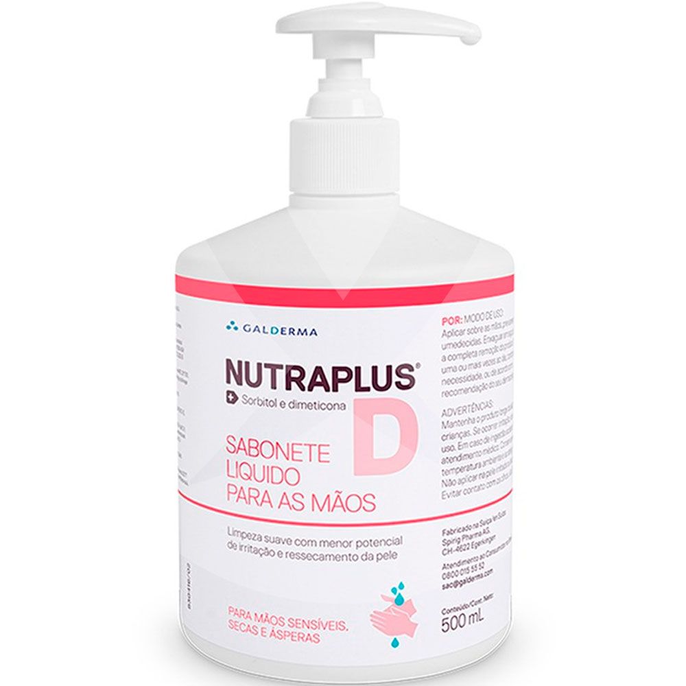 Nutraplus jabón líquido para manos x 500ml