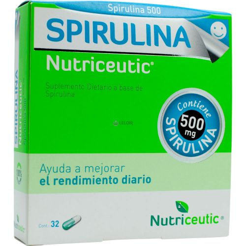 Nutriceutic Spirulina En Cápsulas