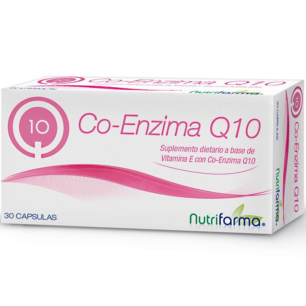 Nutrifarma co enzima q10 x 30 cápsulas