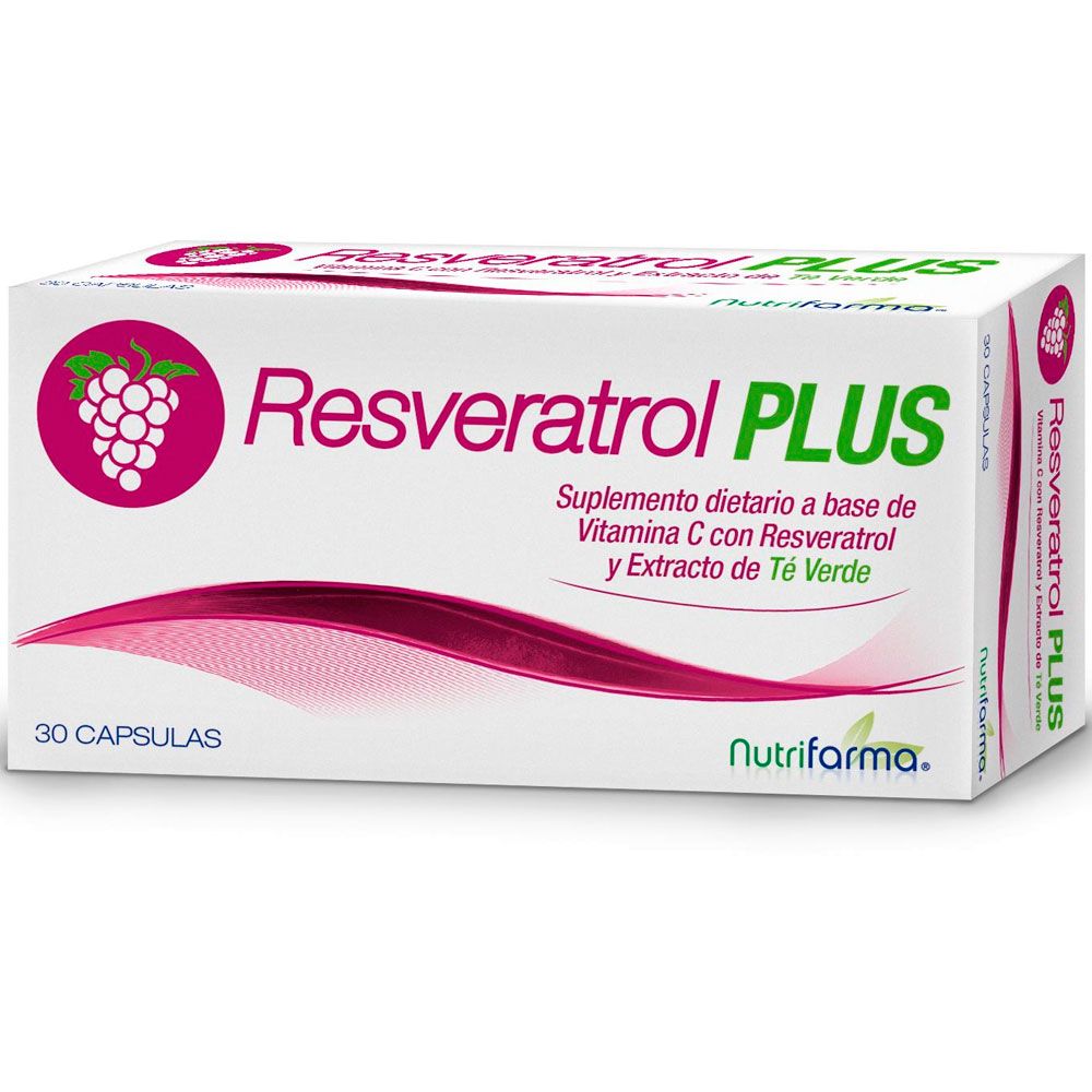 Nutrifarma resveratrol plus x 30 cápsulas