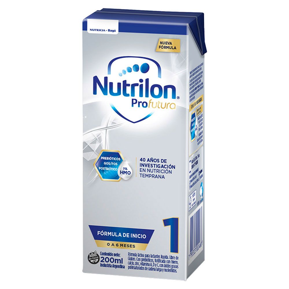 Nutrilon profutura 1 nueva fórmula 0 a 6 meses brick