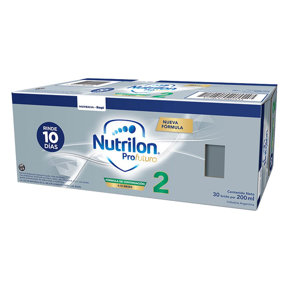 Nutrilon profutura 2 nueva fórmula 6 a 12 meses pack