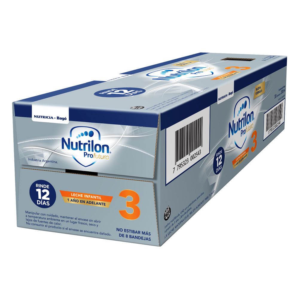 Nutrilon profutura 3 nueva fórmula a partir de 1 año pack
