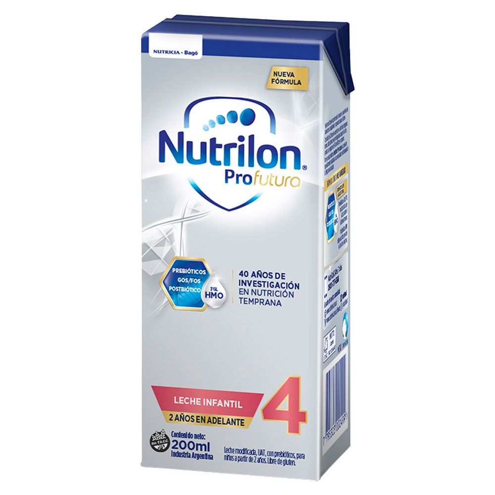 Nutrilon profutura 4 nueva fórmula a partir 2 años brick