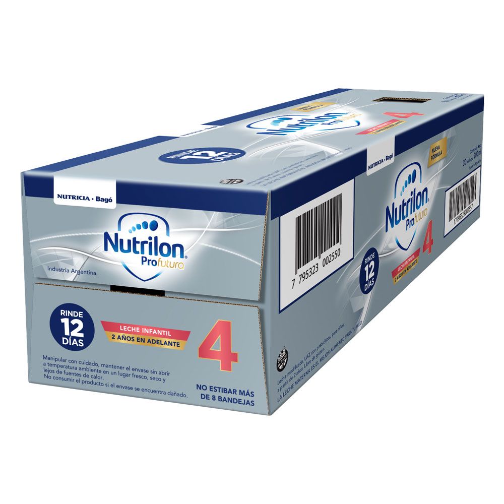 Nutrilon profutura 4 nueva fórmula a partir 2 años pack