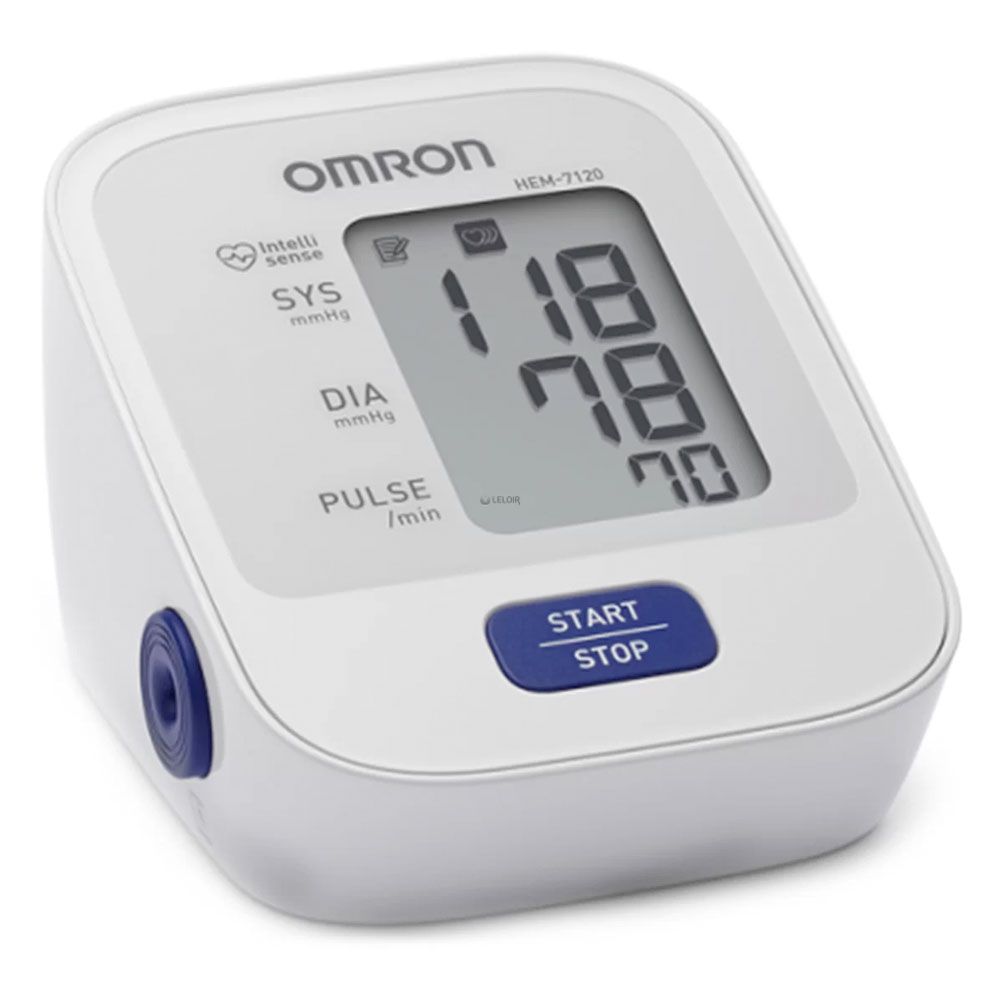 Omron HEM-7120 tensiómetro de brazo automático control
