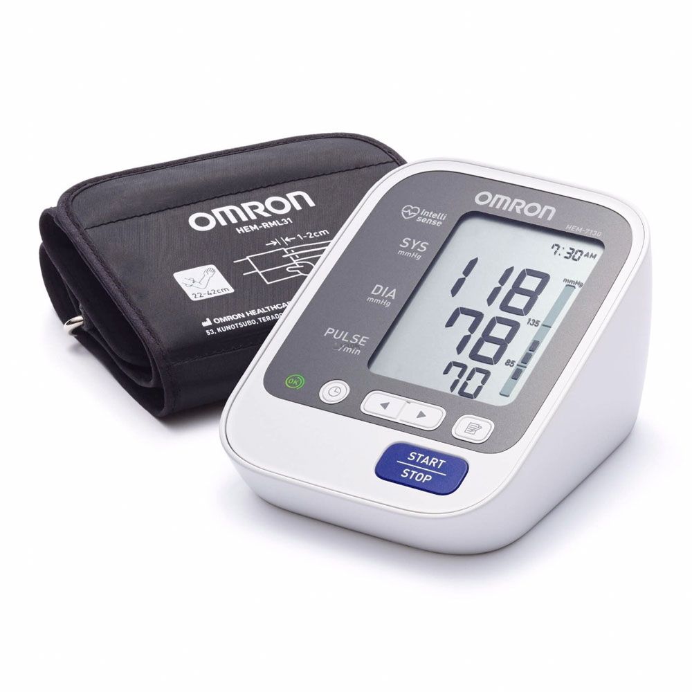 Omron Hem-7130 Tensiómetro De Brazo Automático Elite - Farmacia Leloir - Tu  farmacia online las 24hs