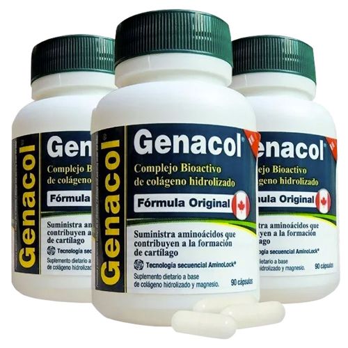 Pack 3 Genacol Colágeno Hidrolizado Fórmula Original