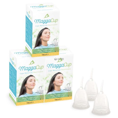 Pack 3 Maggacup Copitas Menstruales Reutilizables