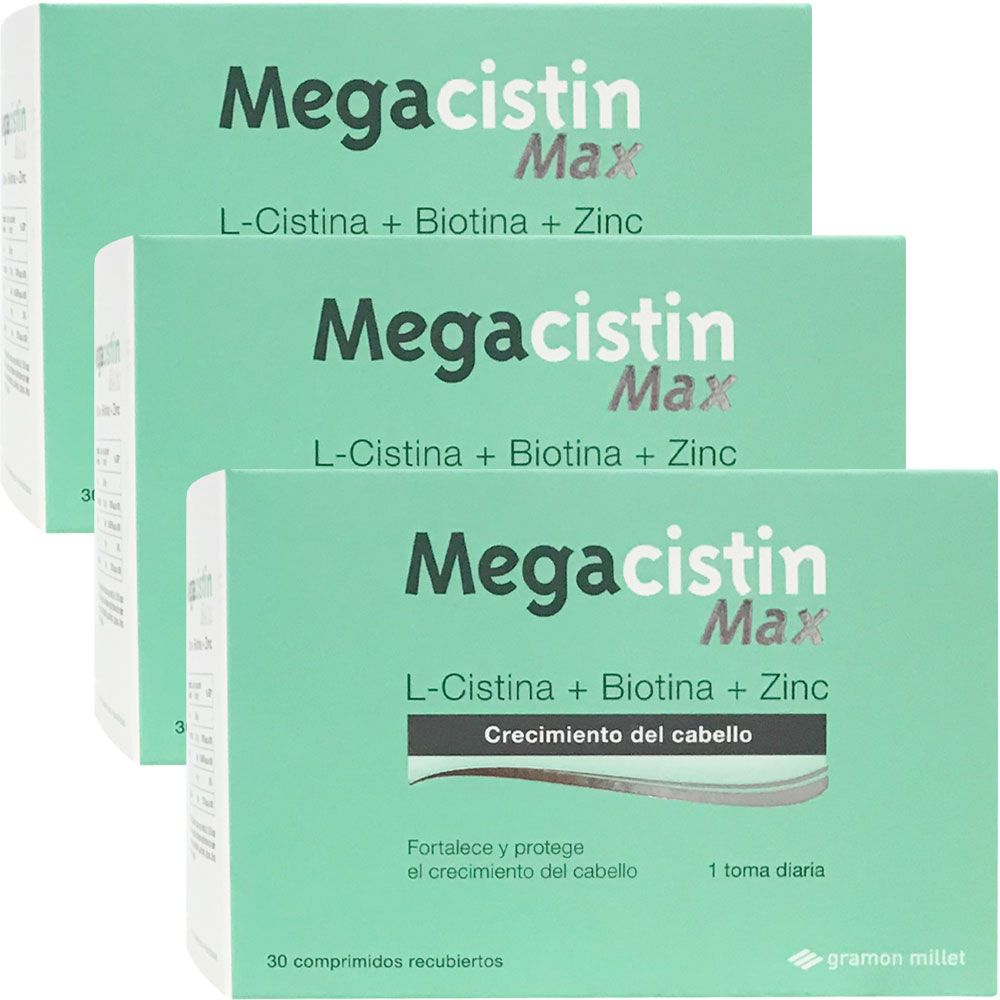 Pack 3 Megacistin max x 30 comprimidos