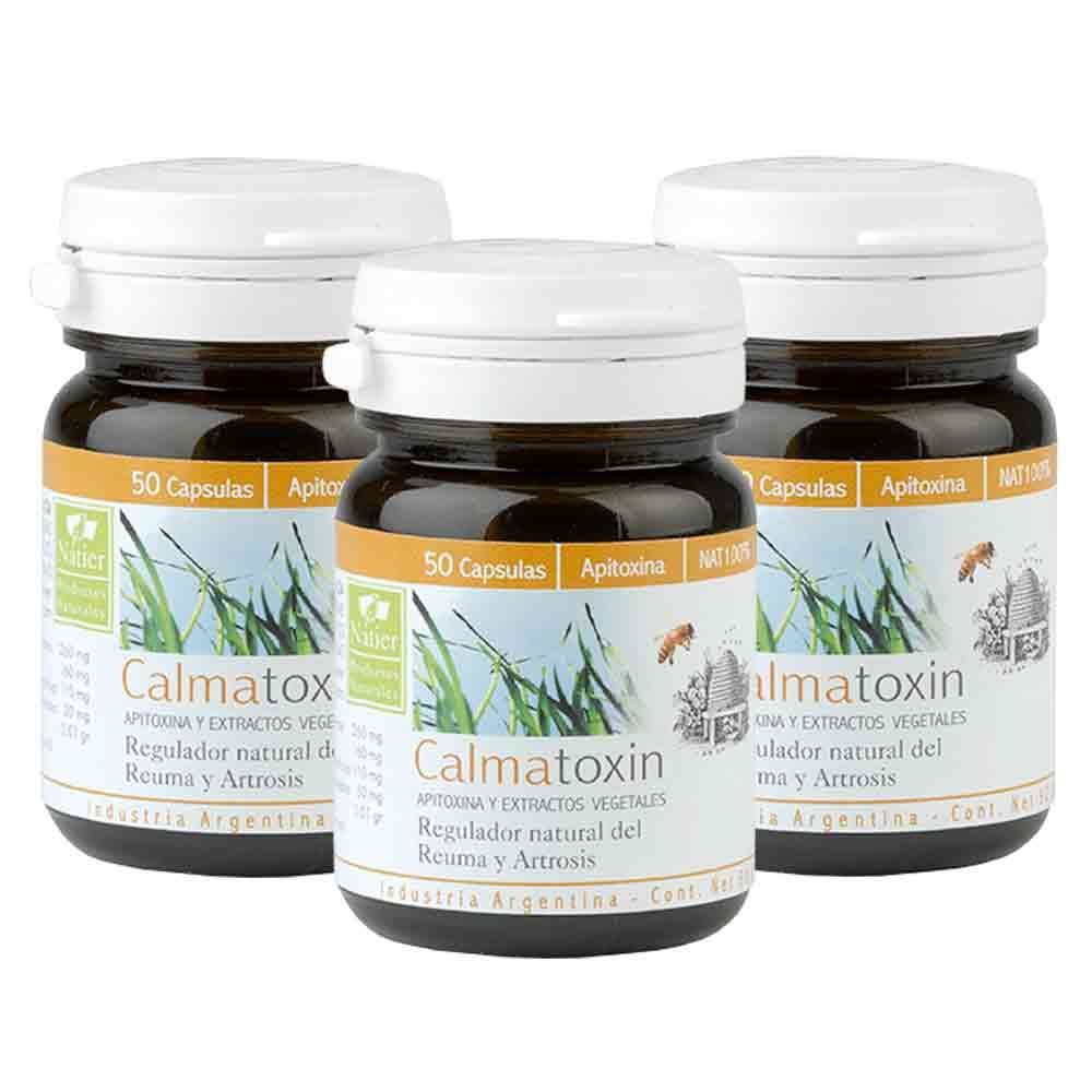 Pack 3 natier calmatoxin cápsulas