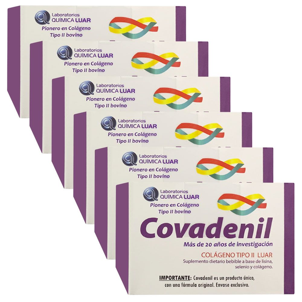 [ARCHIVADO] Pack 6 Covadenil Colágeno Tipo Ii Ampollas Bebibles