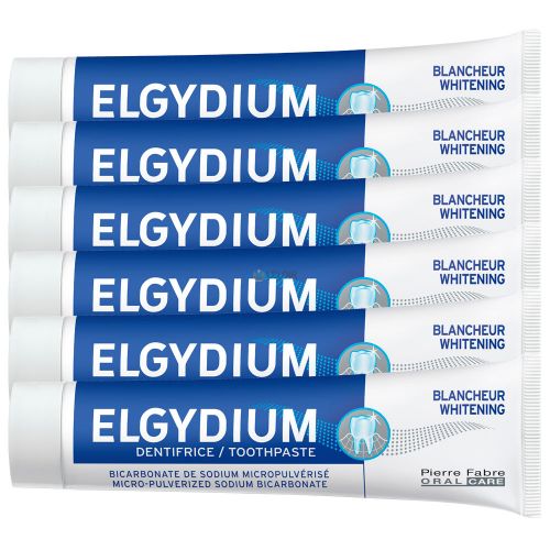 Pack 6 Elgydium Blanqueador Pasta X 75ml