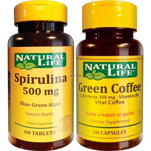 Natural Life Spirulina 500mg X 60 Comprimidos - Farmacia Leloir - Tu  farmacia online las 24hs