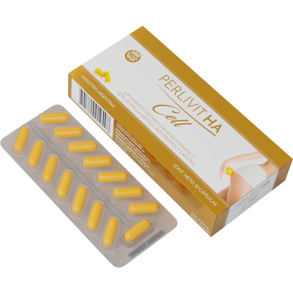 Perlivitha cell suplemento dietario anticelulitis