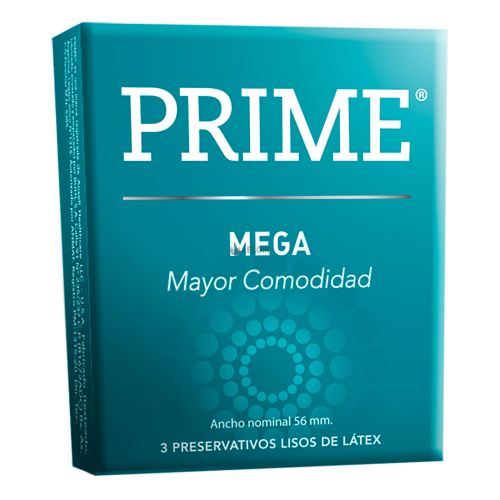 Prime Preservativos Mega