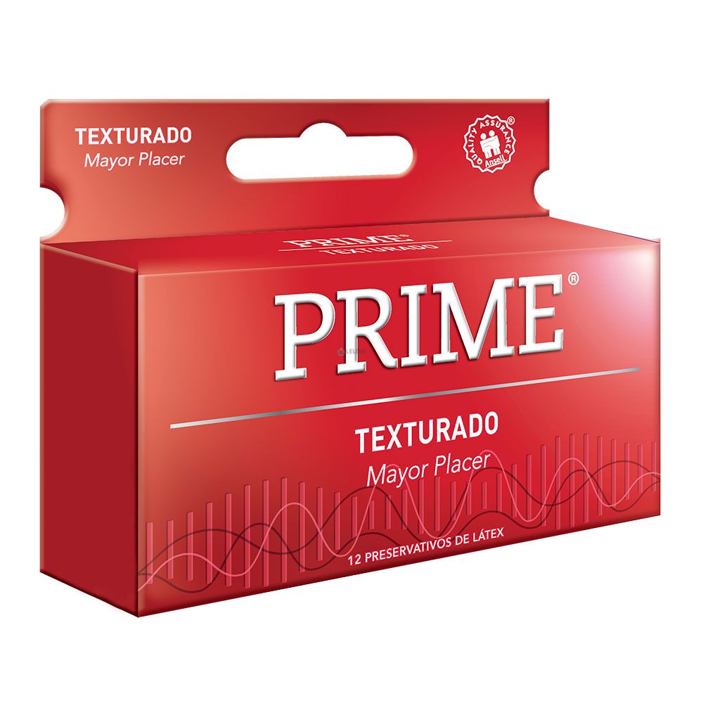 Prime preservativos texturados