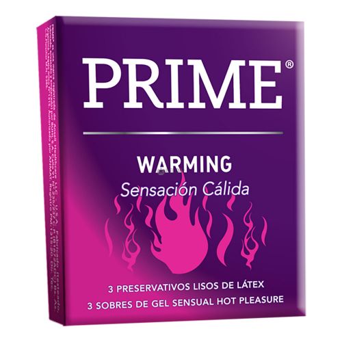 Prime Preservativos Warming