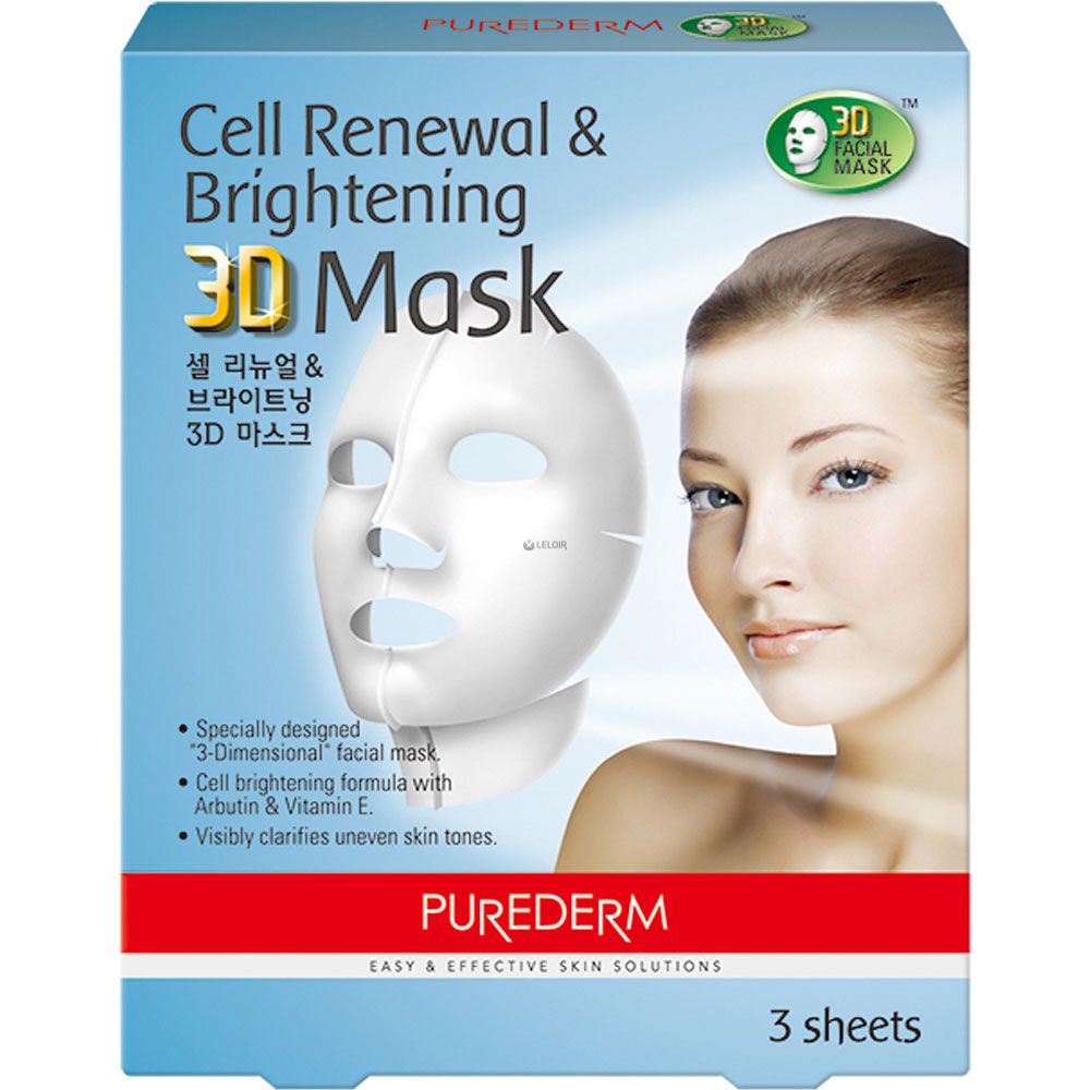 Purederm 3d Mask Cell Renewal Y Brightening