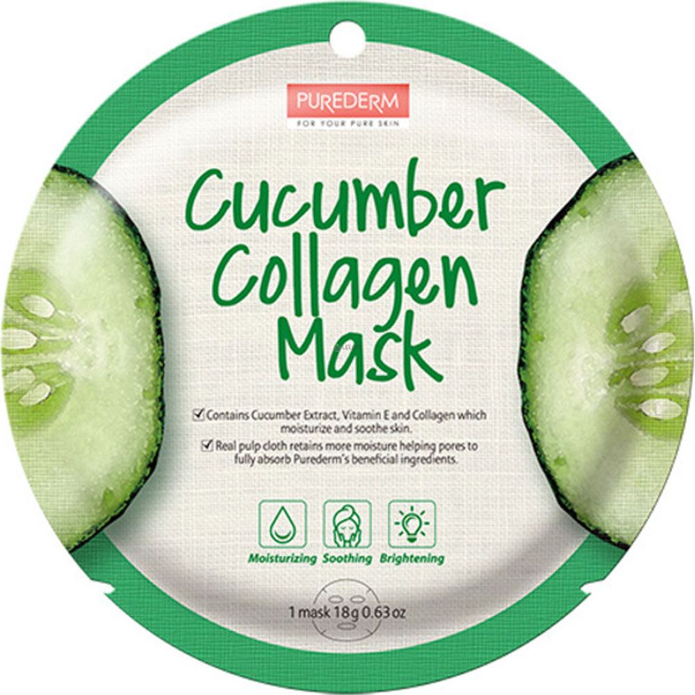 Purederm cucumber collagen mask
