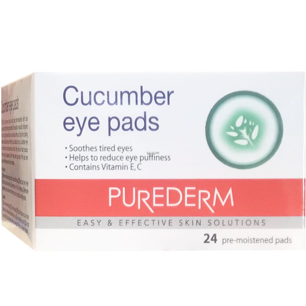 Purederm cucumber eye pads