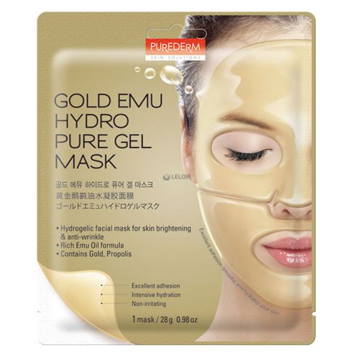 Purederm Hydro Pure Gel Mask Gold Emu