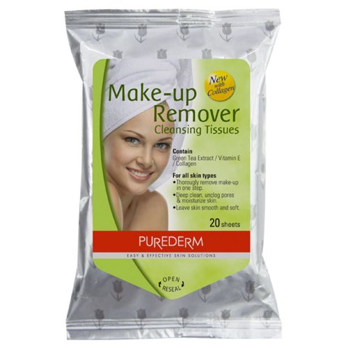 Purederm Makeup Remover Travel Tissues