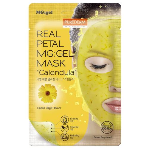 Purederm Real Petal Mg:gel Mask Caléndula