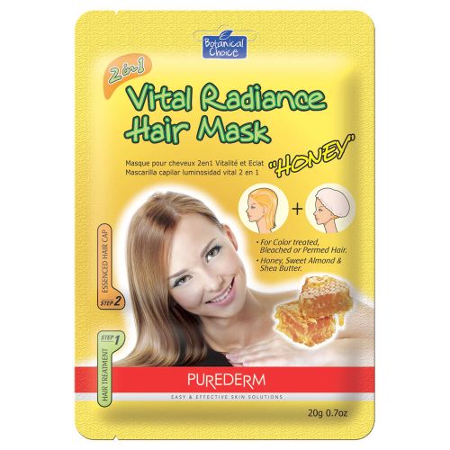 Purederm Vital Radiance Hair Mask 2 En 1 Honey