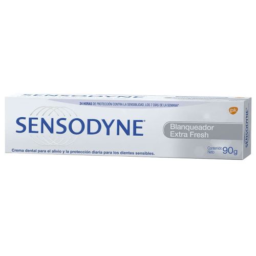 Sensodyne blanqueador extra fresh crema dental