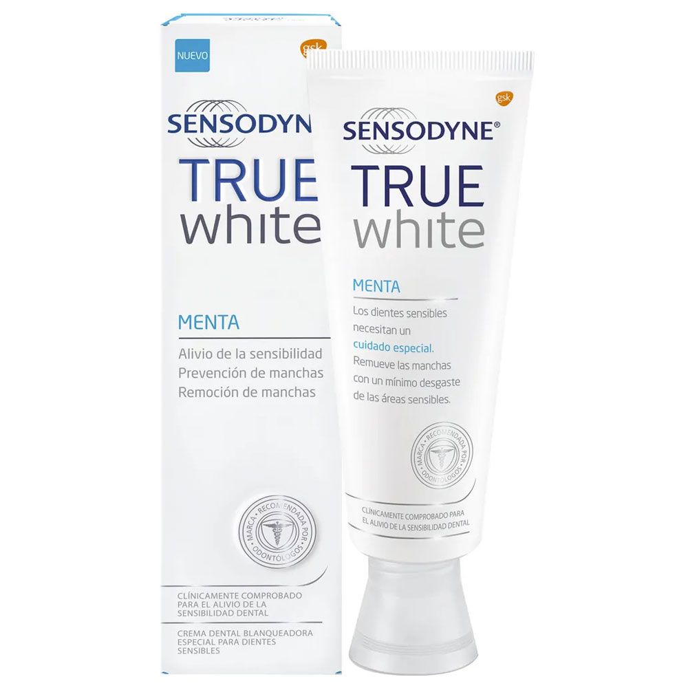 Sensodyne true white crema dental
