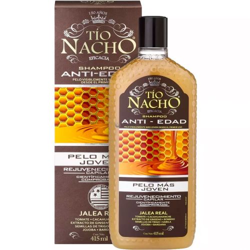 Tío nacho antiedad shampoo x 415ml - Leloir Tu farmacia online las 24hs