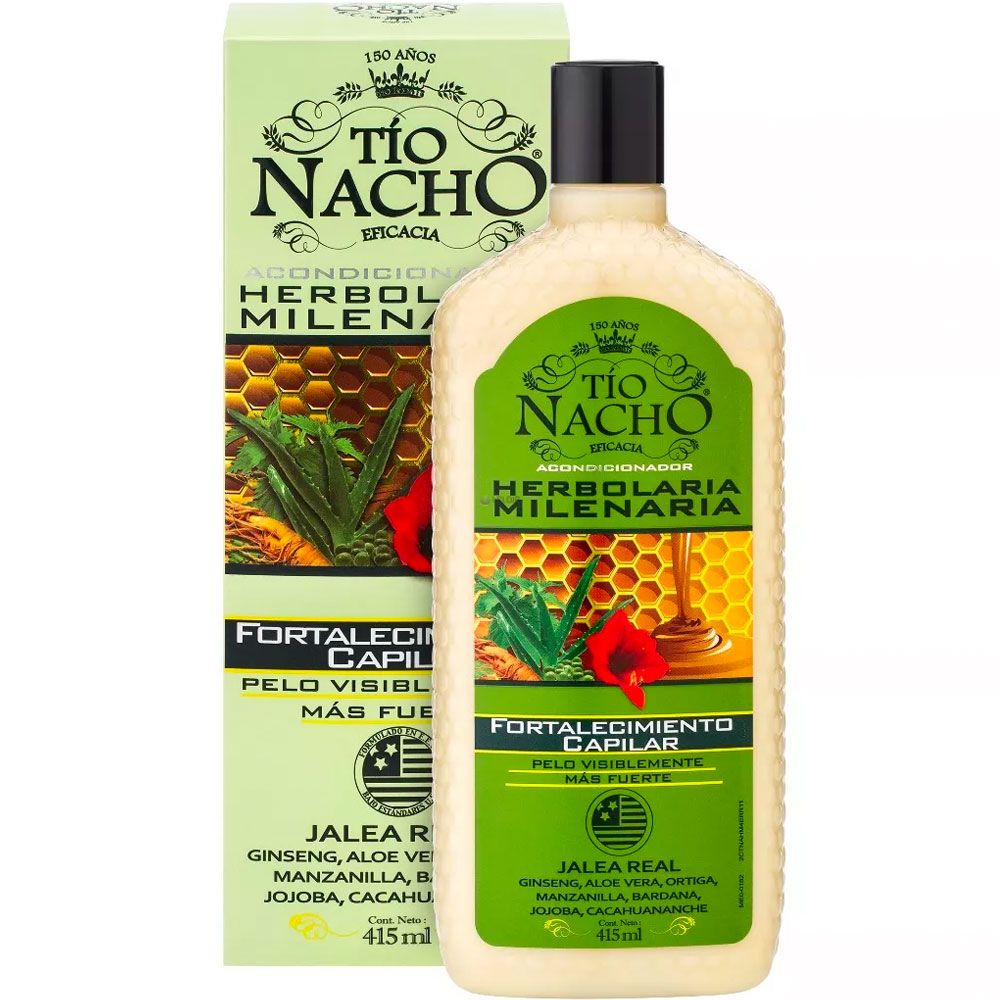 Tío nacho herbolaria milenaria acondicionador x 415ml