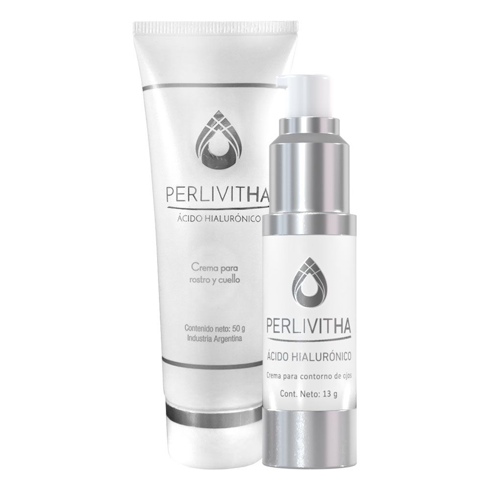 Rutina perlivitha antiedad rostro y contorno de ojos