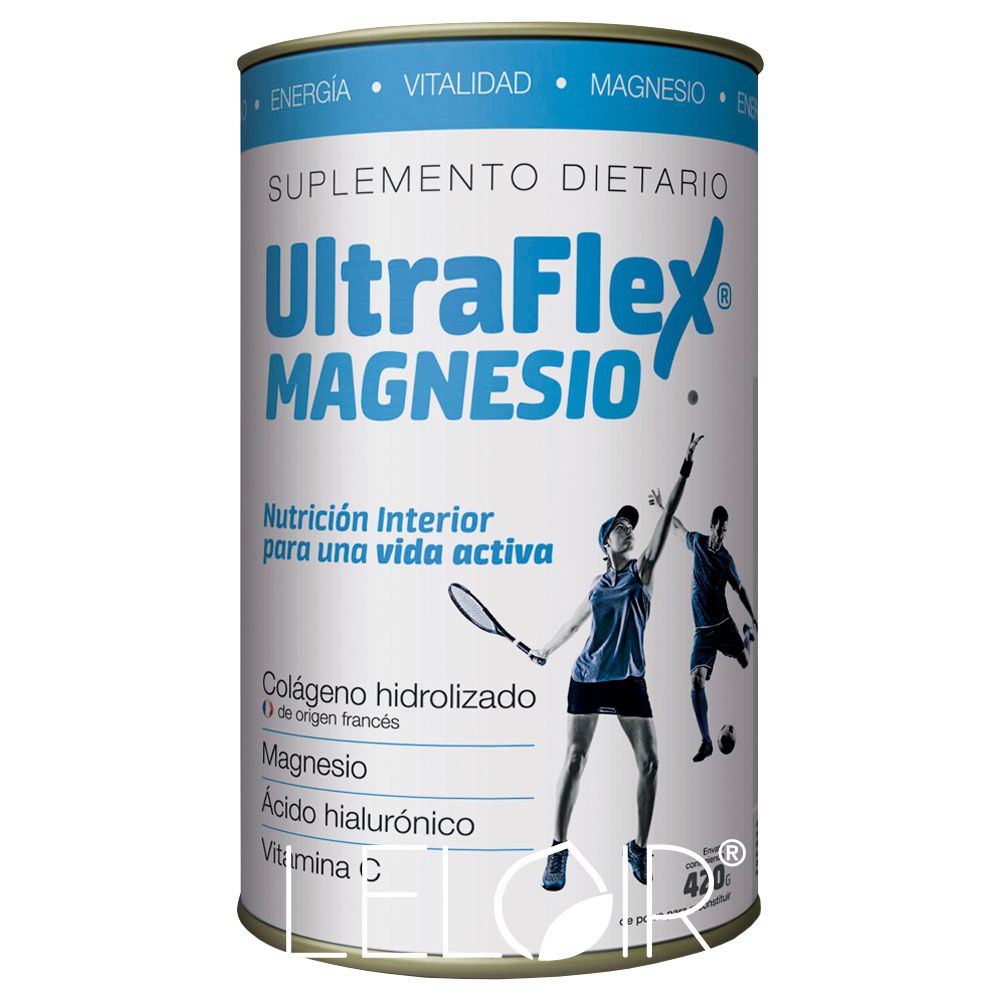 Ultraflex magnesio colágeno hidrolizado en polvo