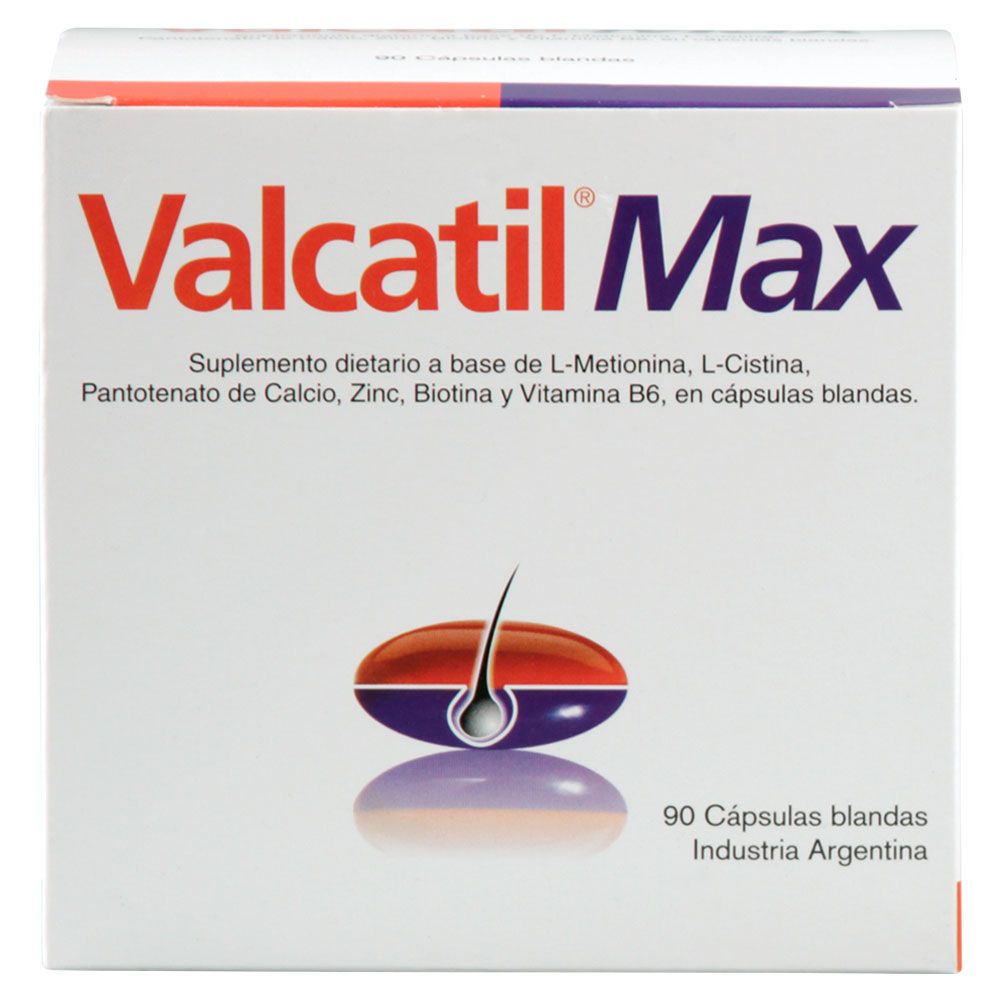 Valcatil max cápsulas blandas