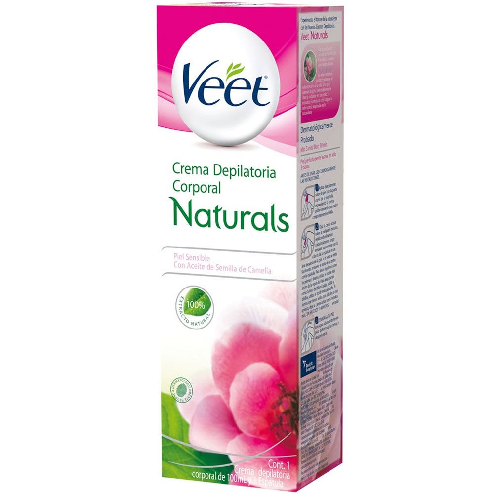 [ARCHIVADO] Veet Naturals Crema Depilatoria Corporal Piel Sensible