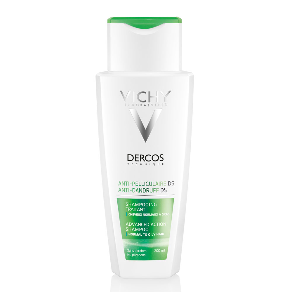 Vichy dercos shampoo anticaspa cabello normal a graso x