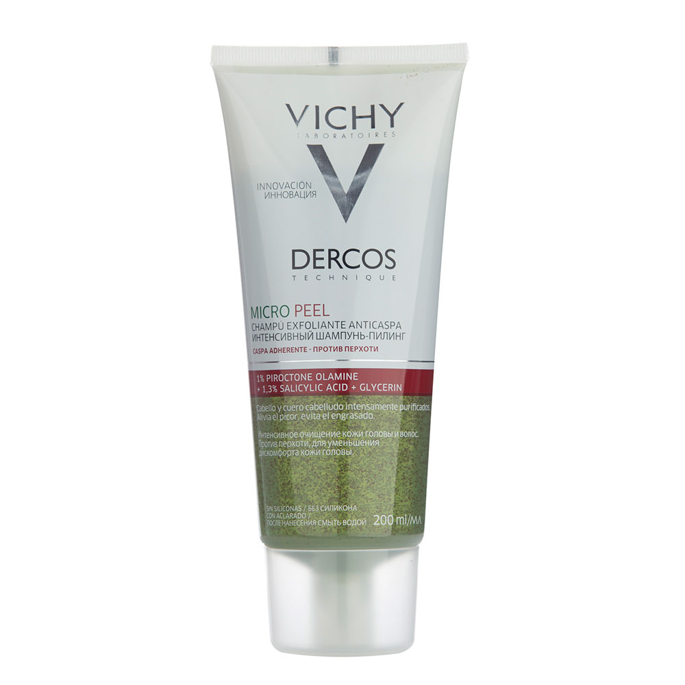 Vichy dercos shampoo micro peel anti caspa