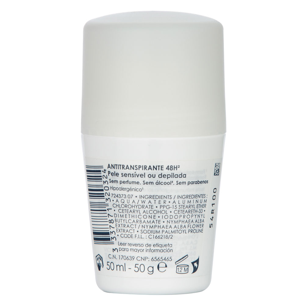 Vichy desodorante roll on anti-transpirante