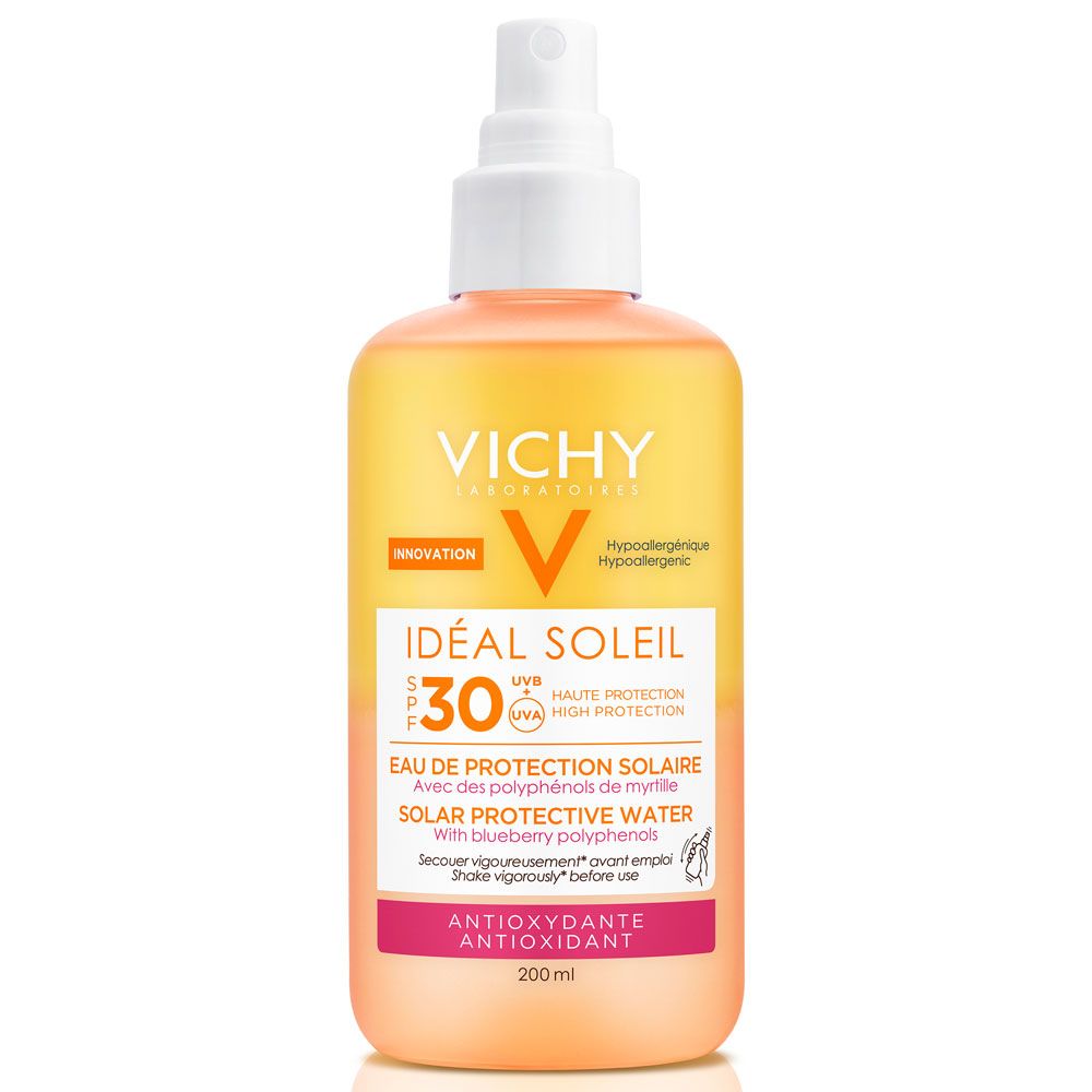 Vichy idéal soleil fps30 agua antioxidante