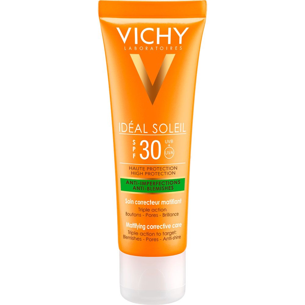 Vichy idéal soleil fps30 anti imperfecciones antiacné