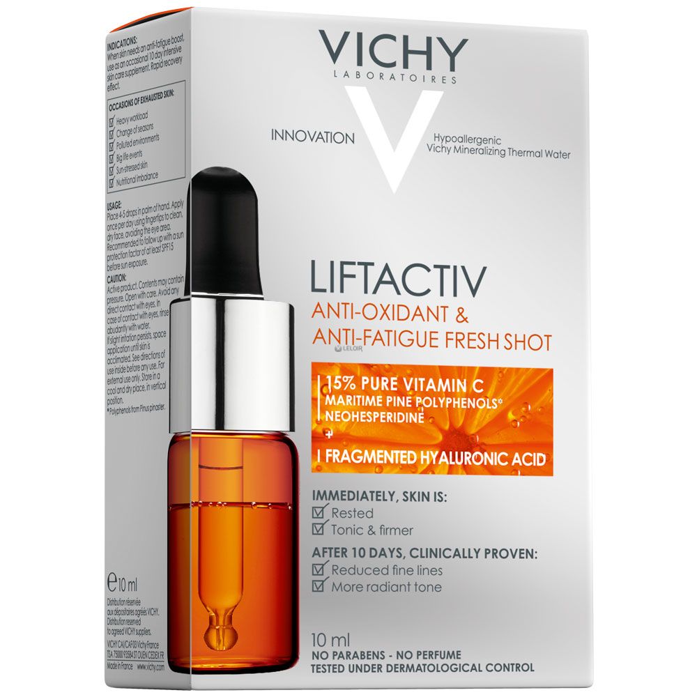 Vichy liftactiv shot antioxidante antifatiga