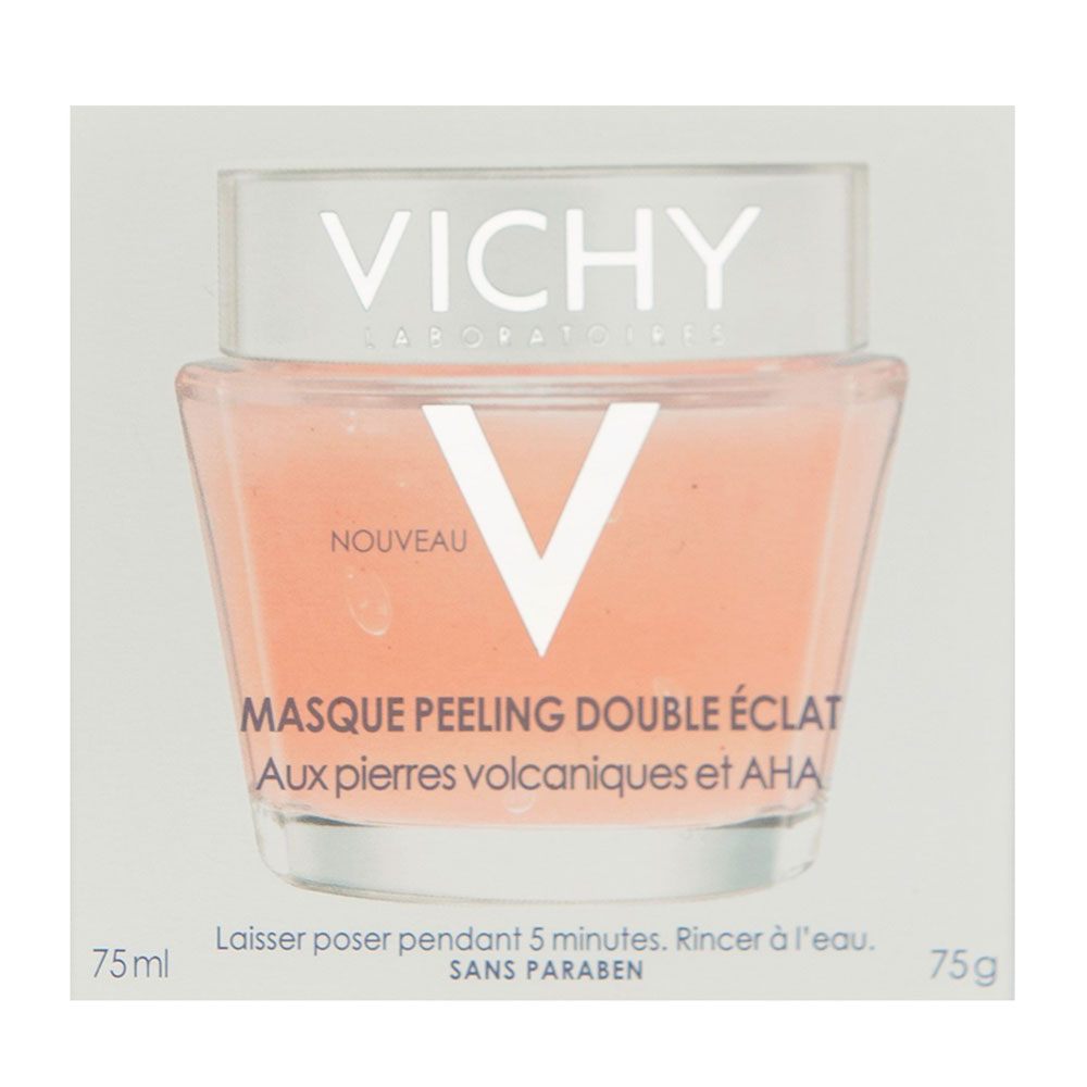 Vichy máscara mineral luminosidad doble peeling