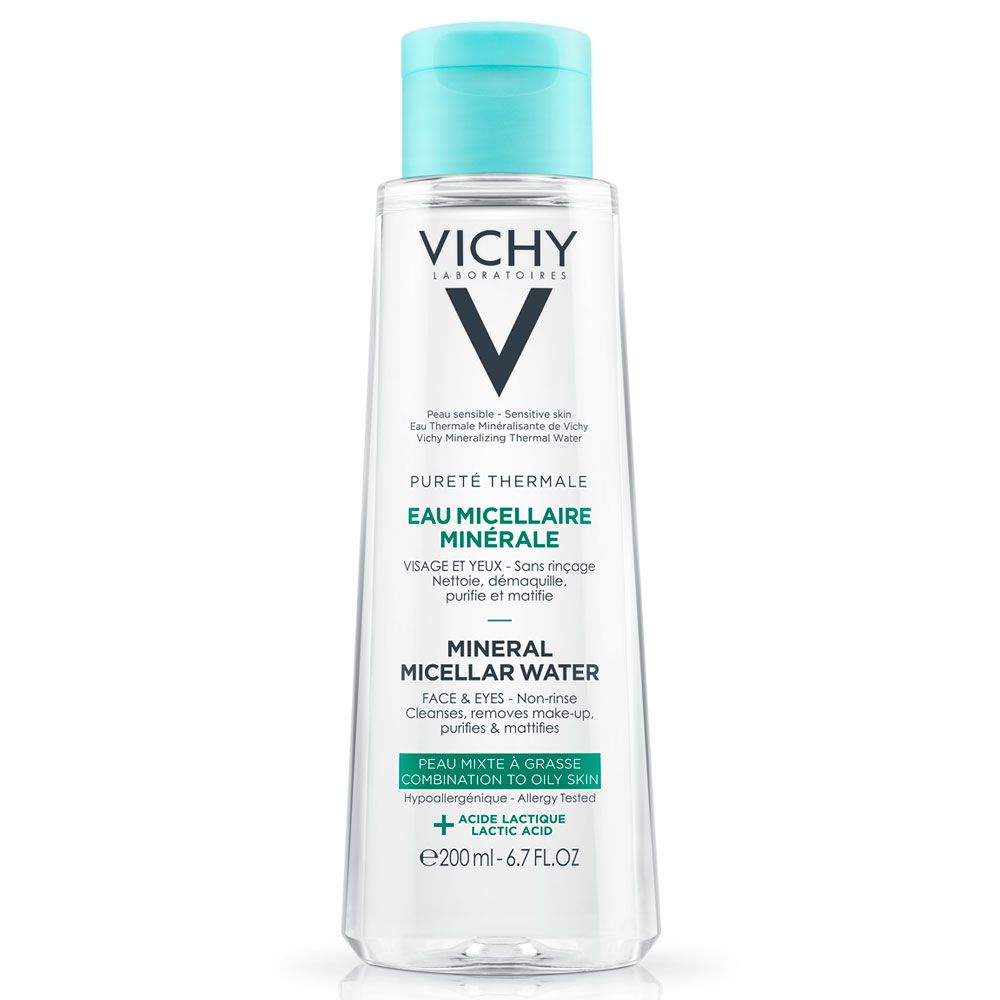Vichy pureté thermale agua micelar mineral pieles grasas