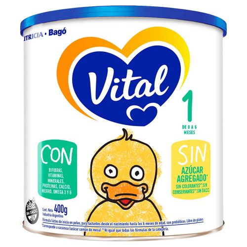 Vital 1 Leche Nueva Fórmula 0 A 6 Meses Polvo