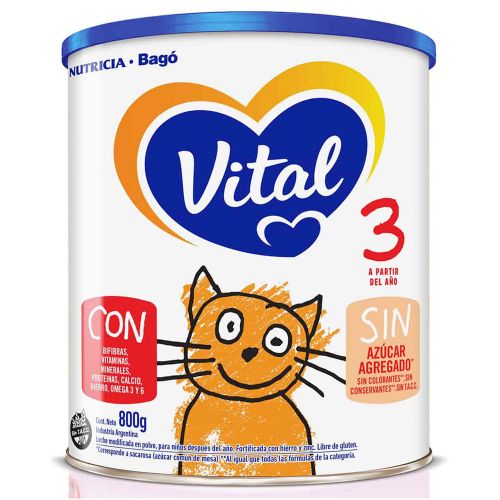 Vital 1 Leche Nueva Fórmula 0 A 6 Meses Polvo - Farmacia Leloir - Tu  farmacia online las 24hs