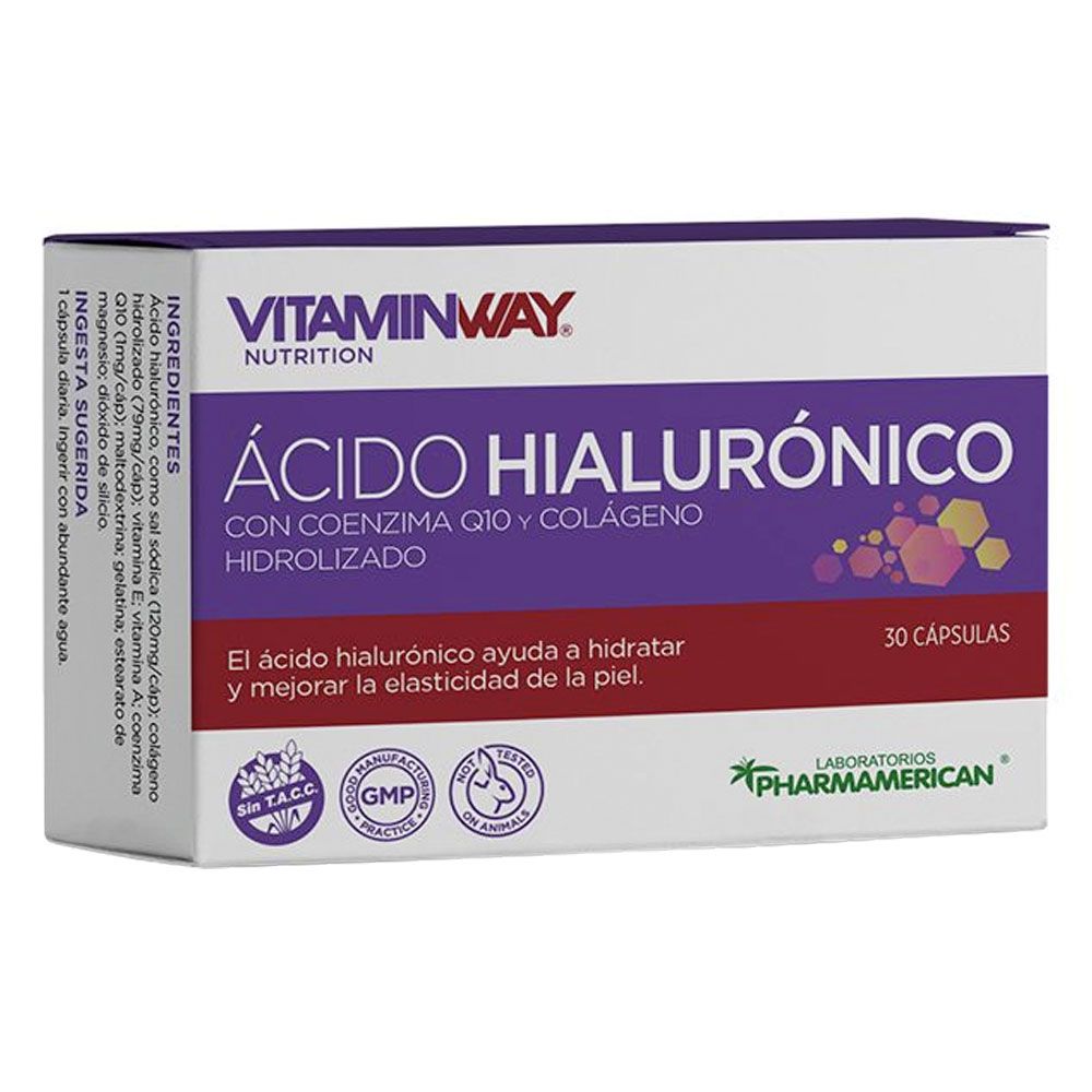 Vitamin way ácido hialurónico cápsulas