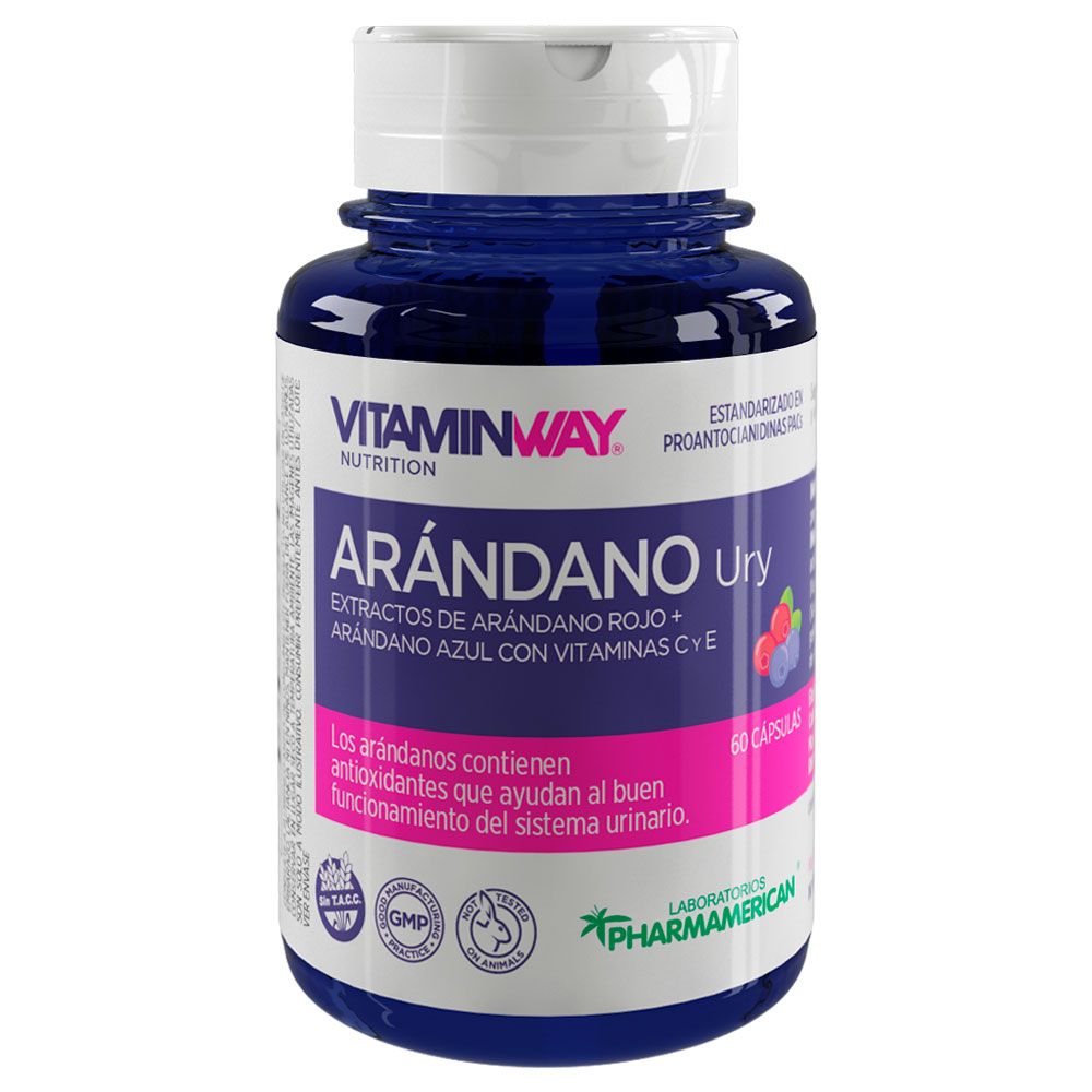 Vitamin Way Arándano Ury Cápsulas