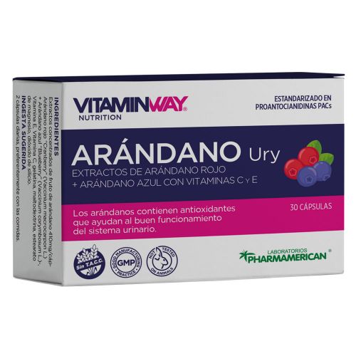 Vitamin Way Arándano Ury Cápsulas